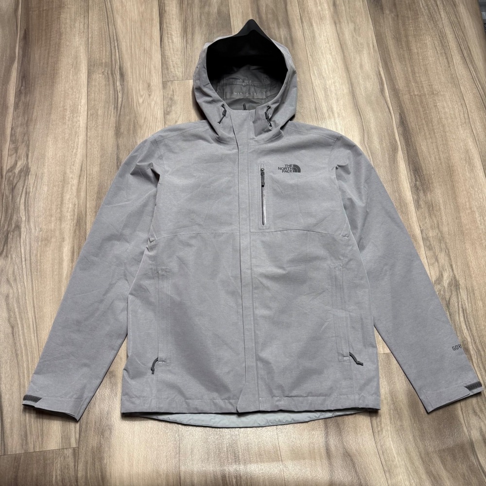 The North Face Mens Apex Flex GTX 2.0 Gore-Tex Hooded Jacket Grey Medium